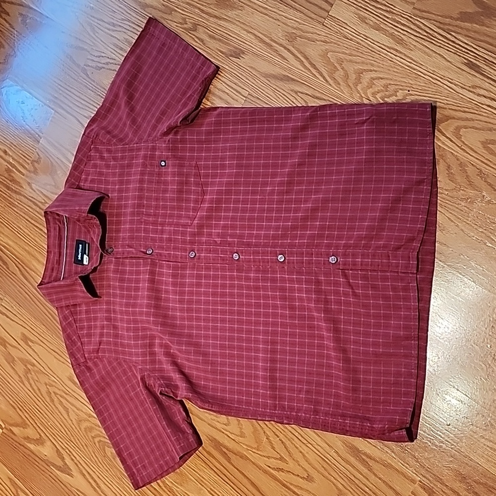 Marmot short sleeve dress shirt med